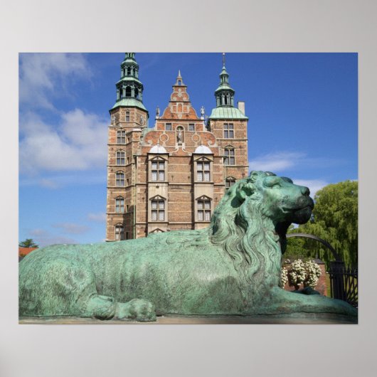 Rosenborg Paleis, Kopenhagen, Denemarken Poster (Voorkant)