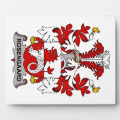 Rosengaard Family Crest Fotoplaat (Voorkant)