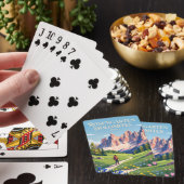 Rosengarten Dolomieten Italië Pokerkaarten (Insitu)