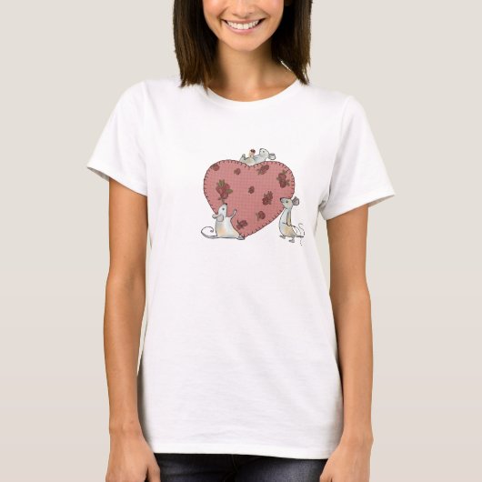 Rosenherz T-shirt (Voorkant)
