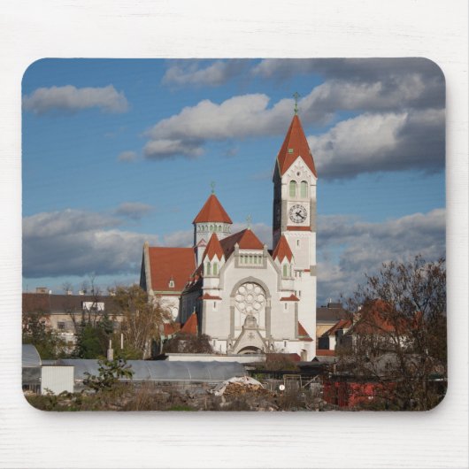 Rosenkranzkirche, Pfarre Hetzendorf Muismat (Voorkant)