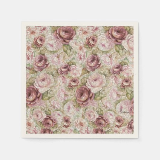 Rosenmeer Serviette Servet (Voorkant)