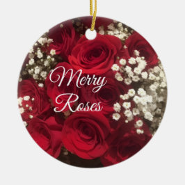 Rosenornament Keramisch Ornament
