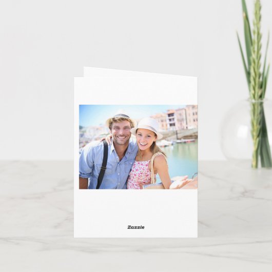 Rosentuin | Bruidsbruiloft Dank Je Bedankkaart (Achterkant)