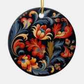 Rosepaint Modern 1 van 6 Keramisch Ornament (Voorkant)