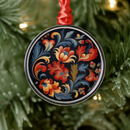 Rosepaint Modern 1 van 6 Metalen Ornament