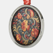 Rosepaint Modern 5 van 6 Metalen Ornament (Links)