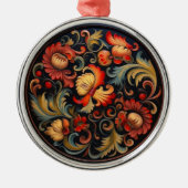 Rosepaint Modern 6 van 6 Metalen Ornament (Voorkant)