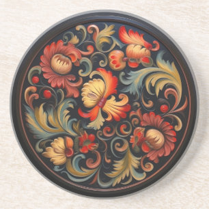 Rosepaint Modern 6 van 6 Zandsteen Onderzetter