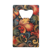 Rosepaint Rosemaling Modern 5 Creditkaart Flessenopener (Achterkant)