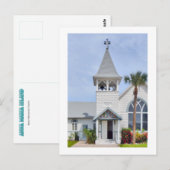 Roser Memorial Church in Anna Maria, Florida Briefkaart (Voorkant / Achterkant)