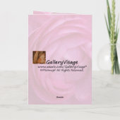 RoseRed. Kaart (Achterkant)