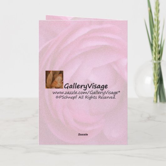 RoseRed. Kaart (Achterkant)