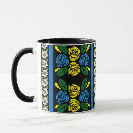 Roses and Castles Floral Patterned Mok