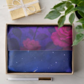 Roses and Moonlight Tissue Paper Tissuepapier (Geschenk)