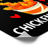 Roses Are Red Blah Blah Chicken Tenders Lover Vale Poster (Hoek)