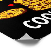 Roses Are Red Blah Blah Cookies Food Lover Valenti Poster (Hoek)