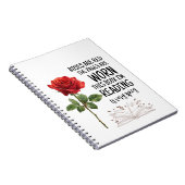 Roses Are Red This Book Is Very Spicy Book Lover  Notitieboek (Rechterzijde)
