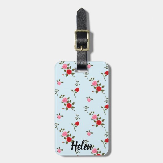 Roses Bagagelabel (Voorkant verticaal)