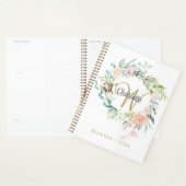 Roses Bloemengoud Script Monogram 2023 Planner (Display)