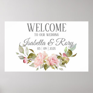  Roses Bouquet Wedding Poster