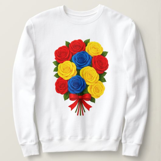  Roses Bouquet Women's Sweatshirt (Design voorkant)