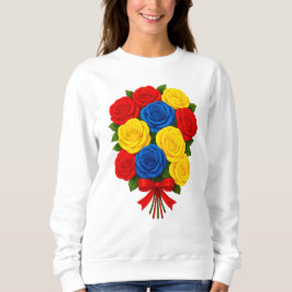  Roses Bouquet Women's Sweatshirt