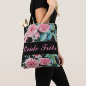 Roses Bride Wedding Bridesmaid Canvas tas (Dichtbij)