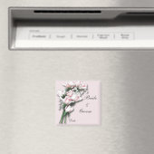 Roses Bruid&Groom Magneet (Insitu (Vaatwasser))