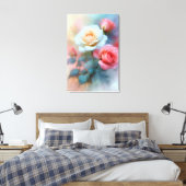 Roses Buquet Canvas Print (Insitu (Slaapkamer))