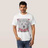 Roses Cairn Terrier T-shirt (Voorkant volledig)