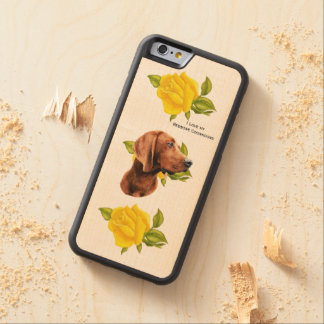 Roses en rozen esdoorn iPhone 6 bumper hoesje