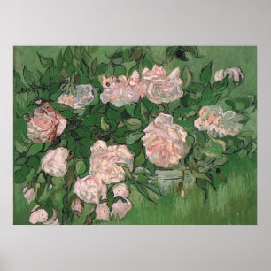 Roses (F595) Van Gogh Fine Art Poster