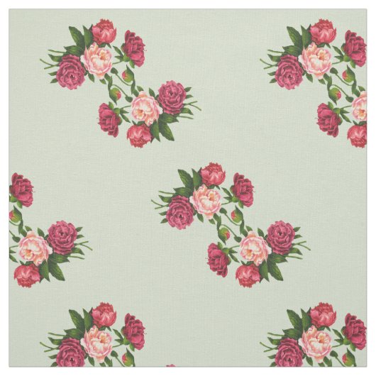 Roses Fabric Stof (Swatch)