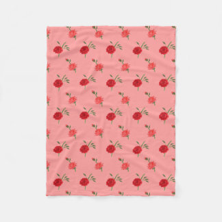 Roses Fleece Deken