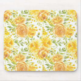 Roses Floral Bouquet Pattern Muismat