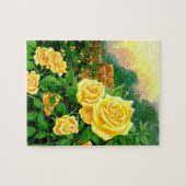Roses Geel rozen Gootpuzzel Legpuzzel (Horizontaal)