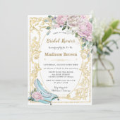  Roses Gold Princess Vrijgezellenfeest Kaart (Staand voorkant)