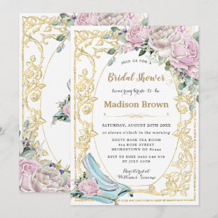 Roses Gold Princess Vrijgezellenfeest Kaart