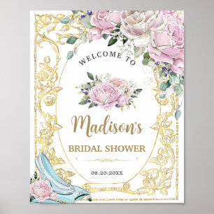 Roses Gold Princess Vrijgezellenfeest Poster