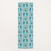 Roses In a Rough Patch Aqua Yogamat (Voorkant)