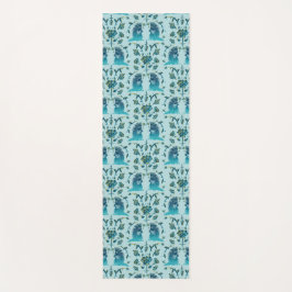 Roses In a Rough Patch Aqua Yogamat