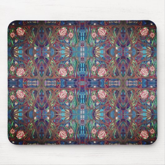 Roses ,in the garden muismat (Voorkant)