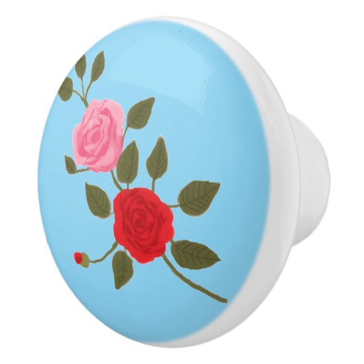 Roses Keramische Knop (Rechts)