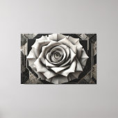 Roses of Fractured Light Canvas Afdruk (Voorkant)