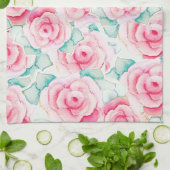 Roses paño de cocina theedoek (Gevouwen)