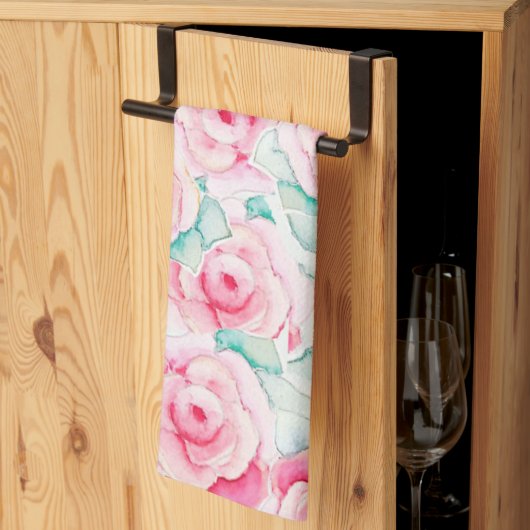 Roses paño de cocina theedoek (Derde Gevouwen)