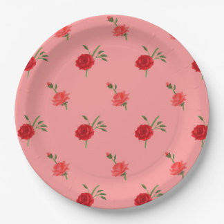 Roses Papieren Bordje