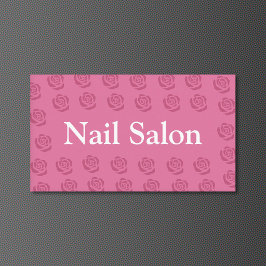Roses Patroon - Nagelstudio Visitekaartje