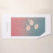 Roses, personalized badhanddoek (Badhanddoek)